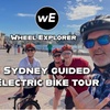 Image 1: Guided Electric Bike Tour of Sydney with Bluetooth helmets