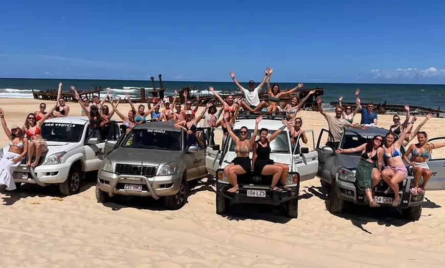 Image 1: Dingos 2 Day K'Gari (Fraser Island) 4WD Tag-Along Tour
