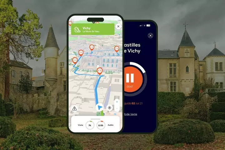 Vichy Visite audioguidée à pied 1h35 et 27 commentaires audios - Primary Image