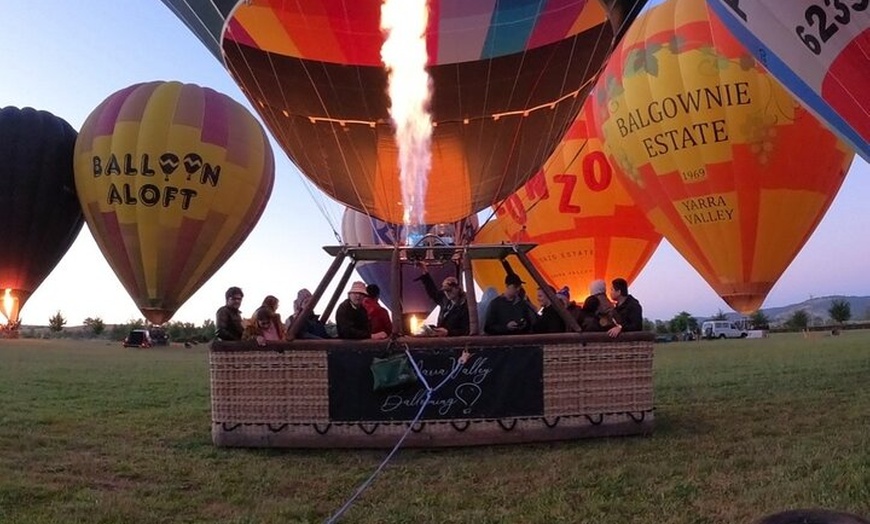 Image 3: Hot Air Balloon Flight over the Yarra Valley