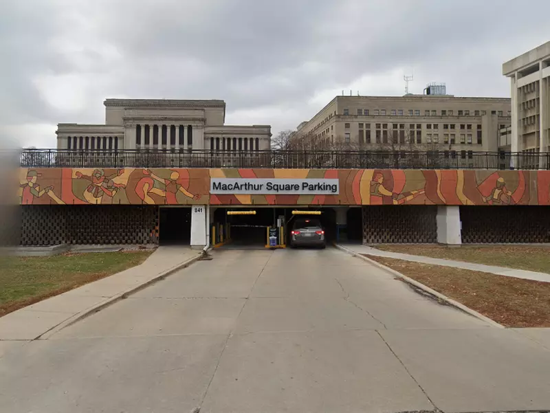 Parking at MKE Parking Garage