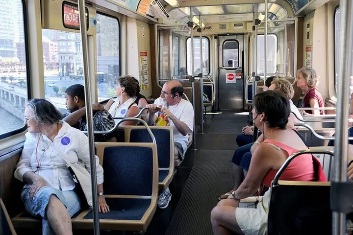 Chicago City Tour: Elevated Architecture Tour with Train Ticket Inc...