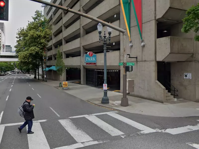 Parking at Auditorium Garage - Upper