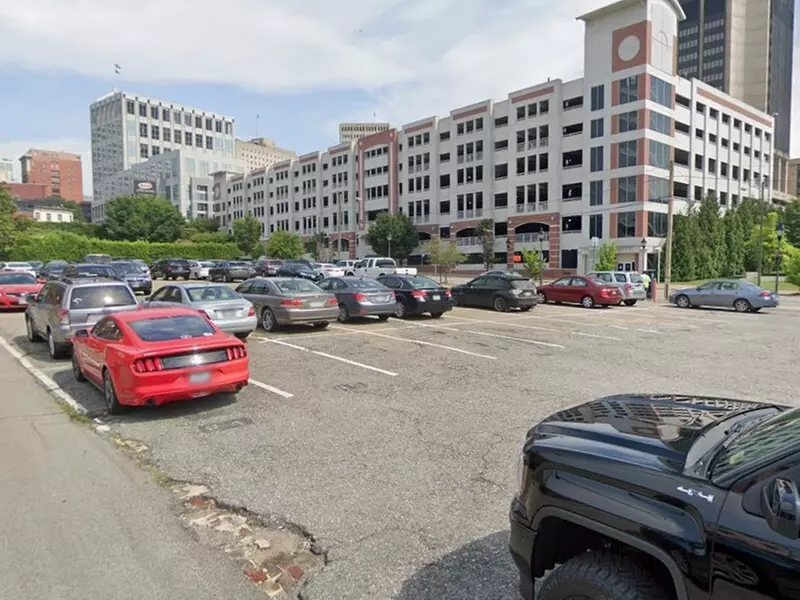 Parking at 1460 E. Main St. Lot