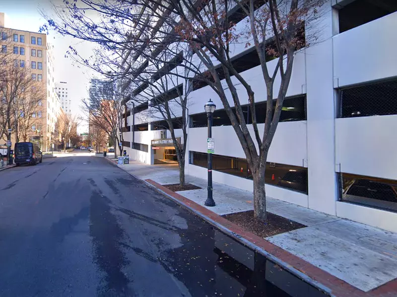 Parking at Centennial Tower Garage