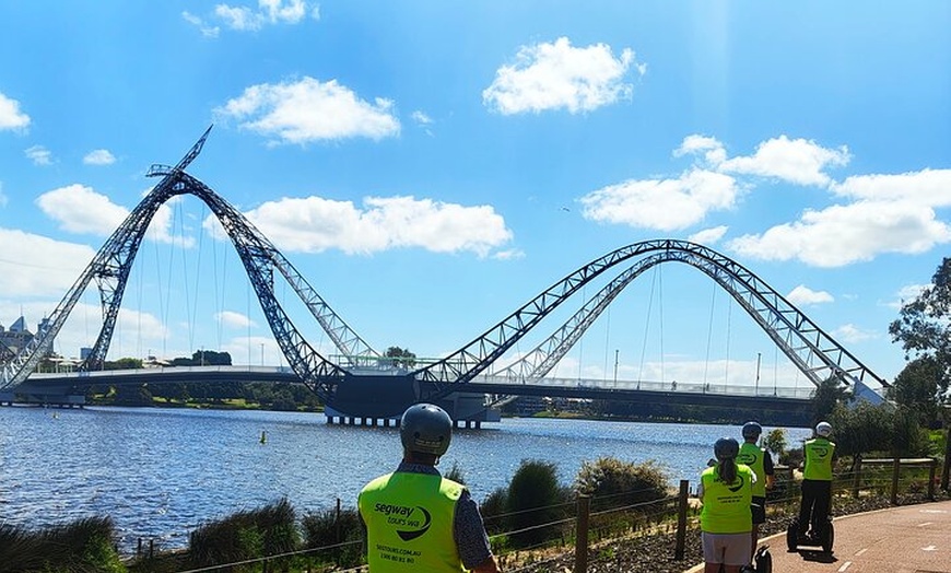 Image 2: Swan River Bridges and City Segway Tour in Perth