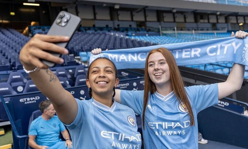 Image 2: The Manchester City Stadium Tour