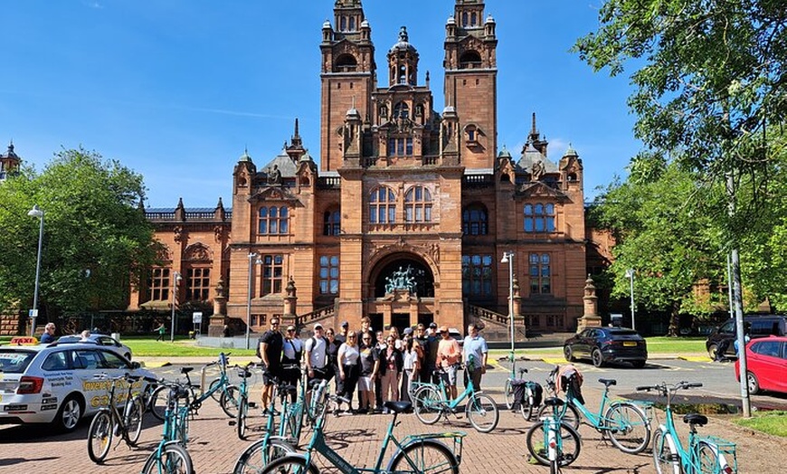 Image 3: Glasgow City Bike Tour and Craft Beer Experience