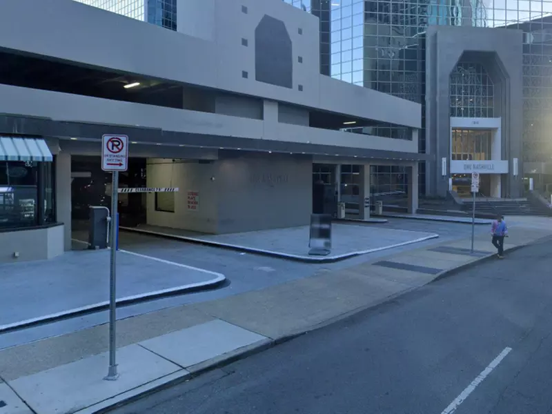 Parking at One Nashville Place Garage