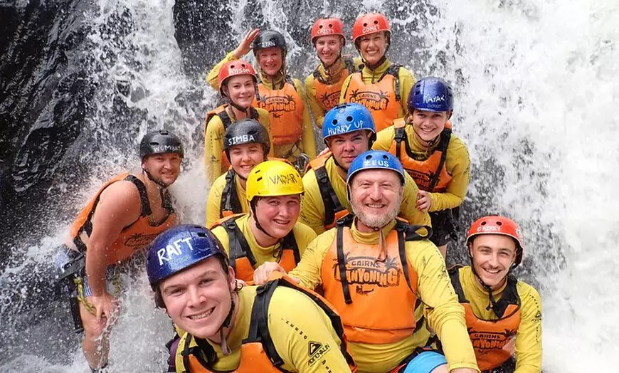 Image 1: Crystals Cascades Canyoning by Cairns Waterfalls