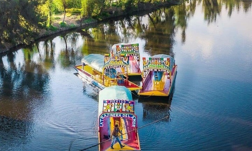 Image 4: Premium Xochimilco Trajinera Boat Tour with Mezcal & Craft Beer
