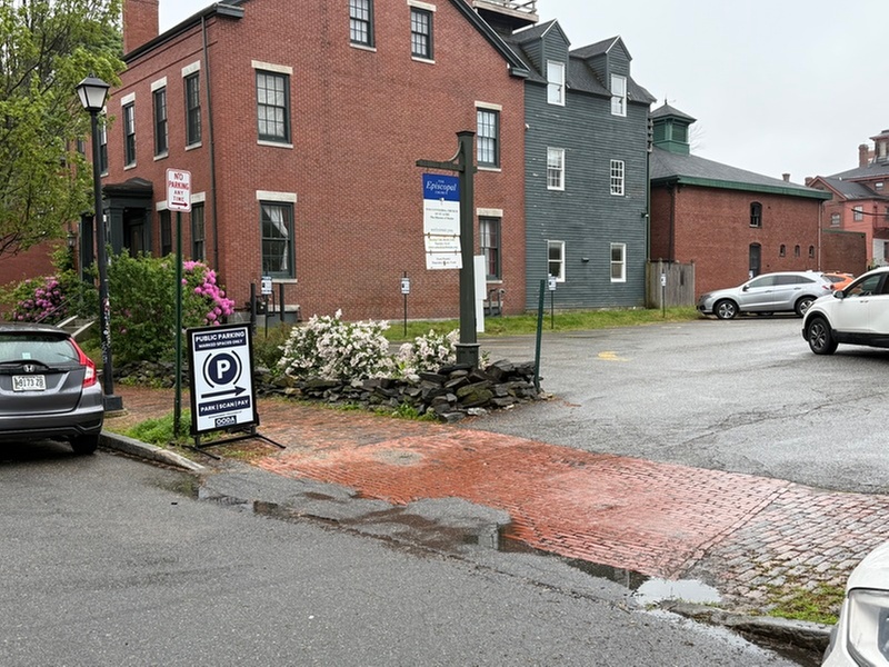 Parking at 132 Park St. Lot