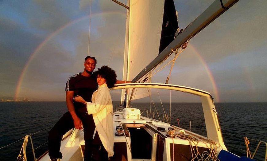 Image 7: Experiencia compartida de navegación en barco a vela desde Port Oli...