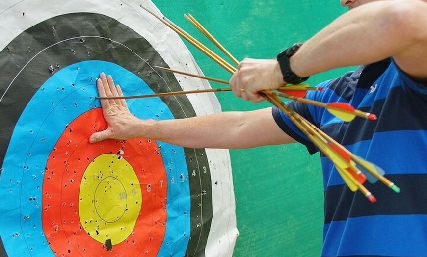 Image 4: Archery & Axe Throwing in Llangollen