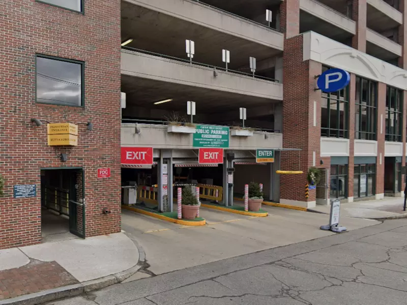 Parking at Custom House Garage