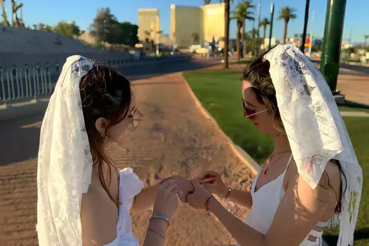 Get Married at the Fabulous Las Vegas Sign + Photos