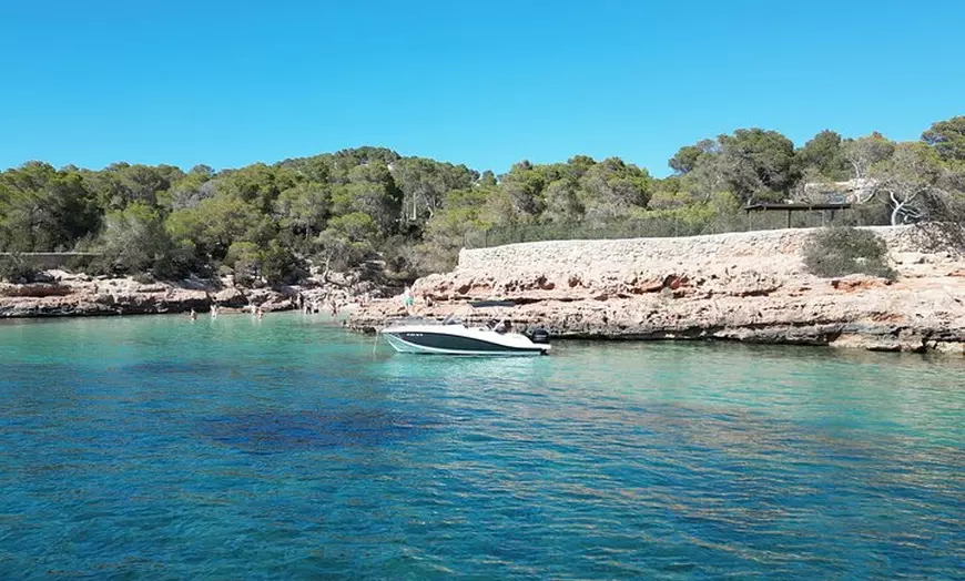 Image 8: Tour Privado en Barco por San Antonio con Paddel surf y Snorkel