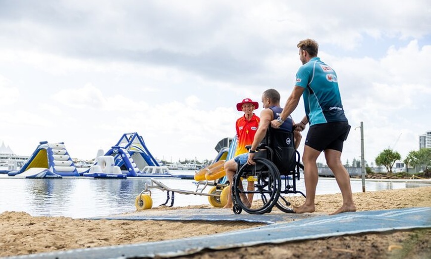 Image 8: 50 Minutes, Southport GC Aqua Park Inflatable Water Activity