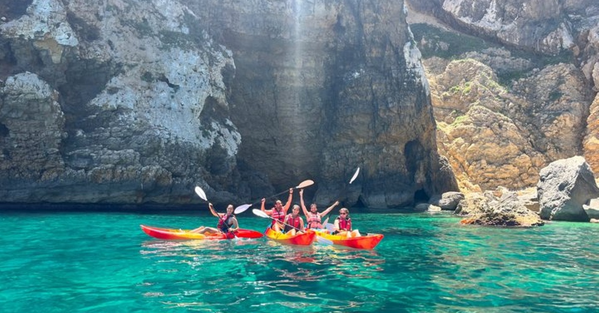 Tour en kayak y snorkel a Cala en Caló en Alicante