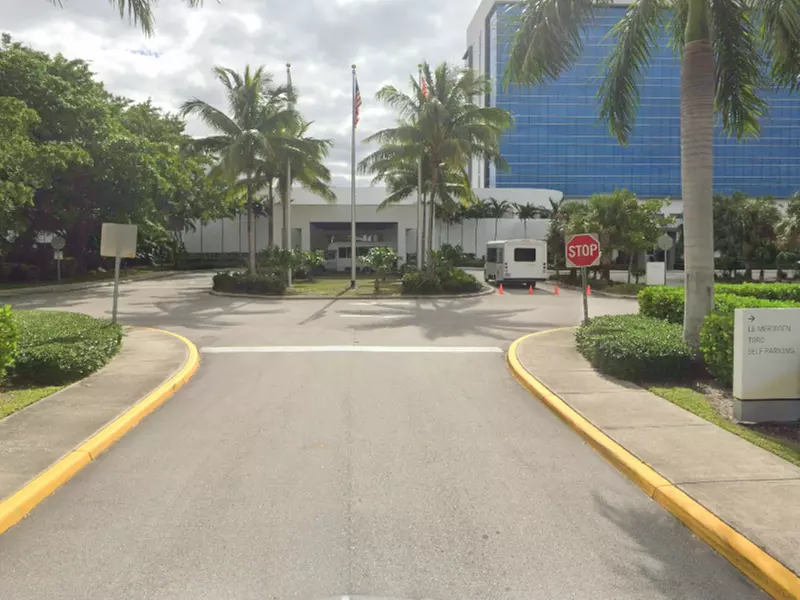 Parking at Le Meridien Fort Lauderdale Airport Lot