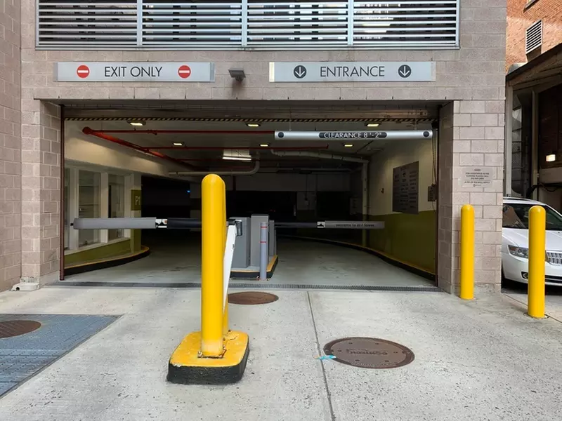 Parking at Alley Entrance - 20 F St. NW. Garage - Second Medium