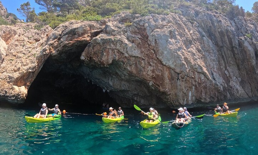 Image 8: Excursión en kayak en Jávea ,Cala Granadella ( Esnórquel) Caló,llop...