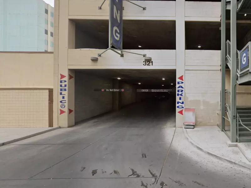Parking at LV13 - 321 S. Casino Center Blvd. - Second Medium