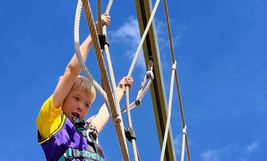 Image 4: North Devon: SkyTrail High Ropes Course