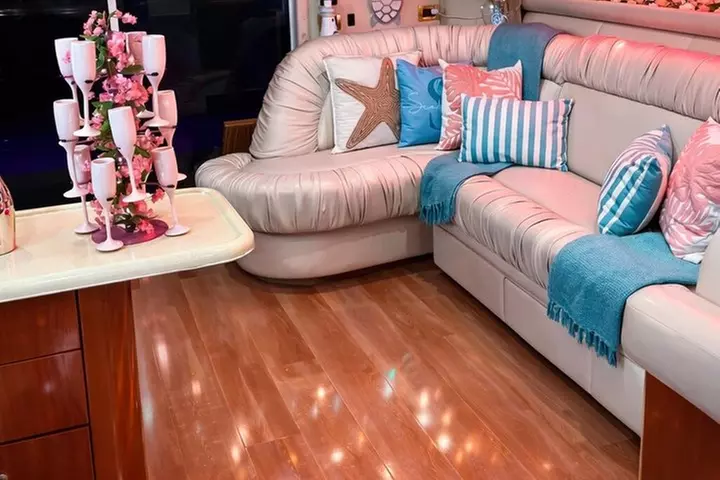 Yacht Rental 60 ft + 2 Jet Skis | Private Boat Tour