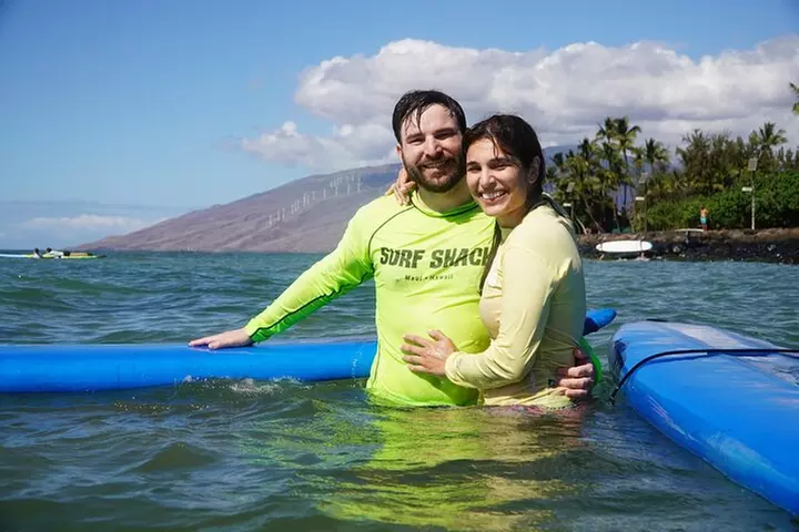 Group Surf Lesson: Two Hours of Beginners Instruction in Kihei