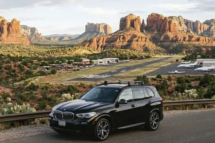 Luxury Private Tesla Transfer from Phoenix Airport to Hotels