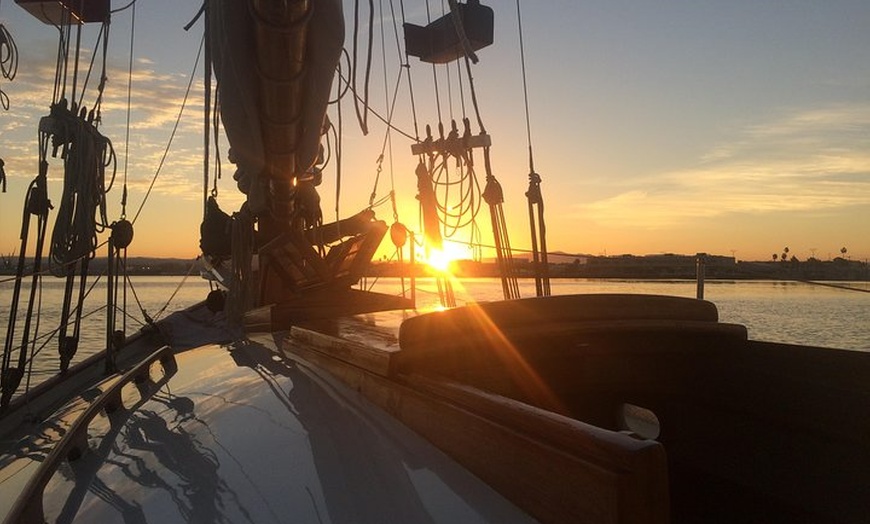 Image 1: Sunset and Afternoon Sailing Tours Aboard A Vintage Yacht