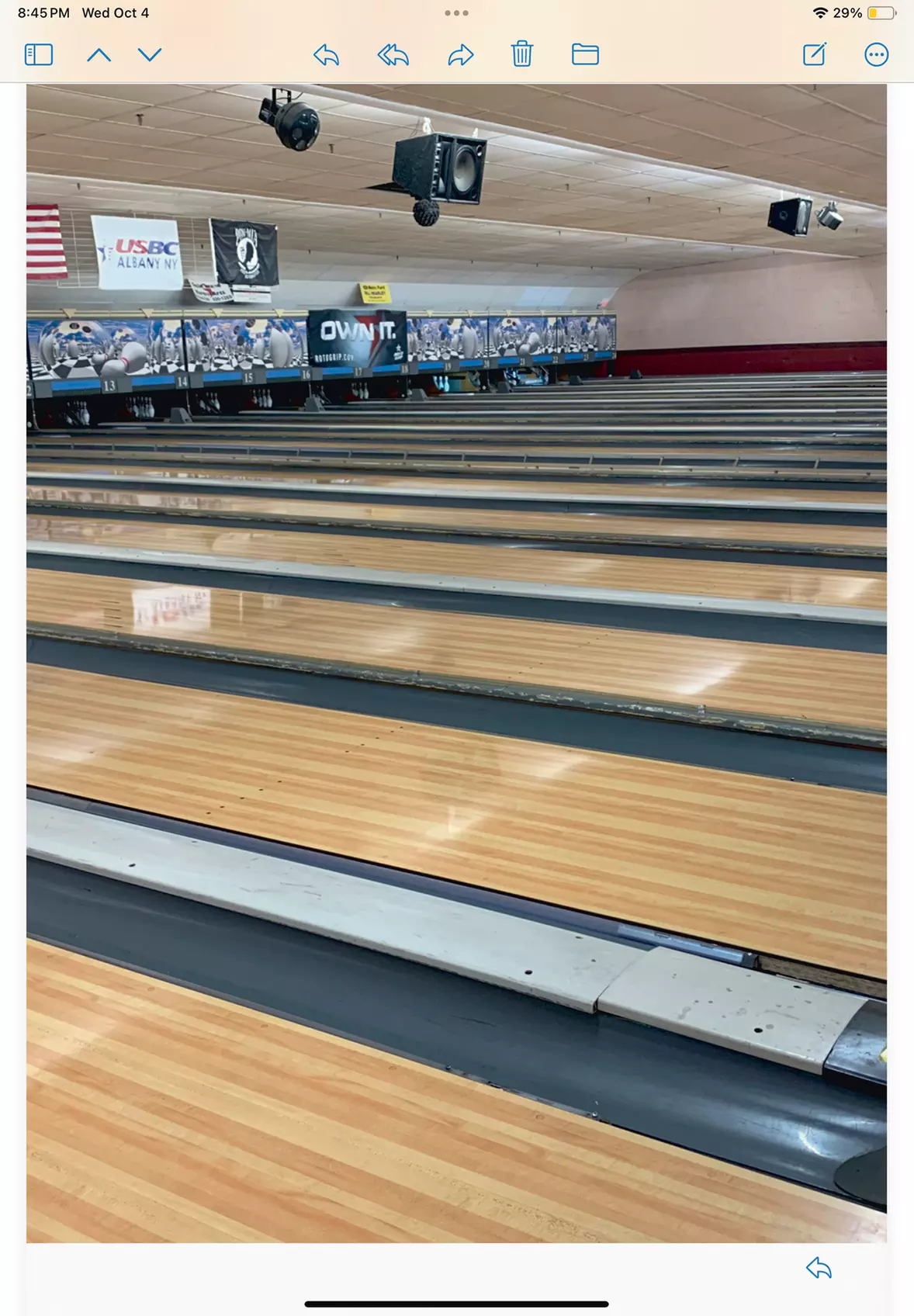 $33.75 For 2 Games Of Bowling, Shoe Rental, 8 Cut Cheese Pizza & Pitcher Of Soda For Up To 4 People (Reg. $67.50) - Second Medium