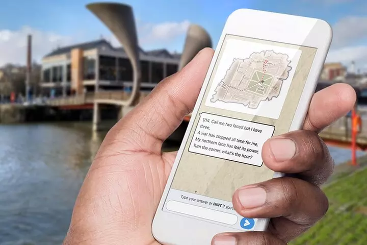 Fun, Flexible Treasure Hunt Around Bristol with Cryptic Clues & Hid...