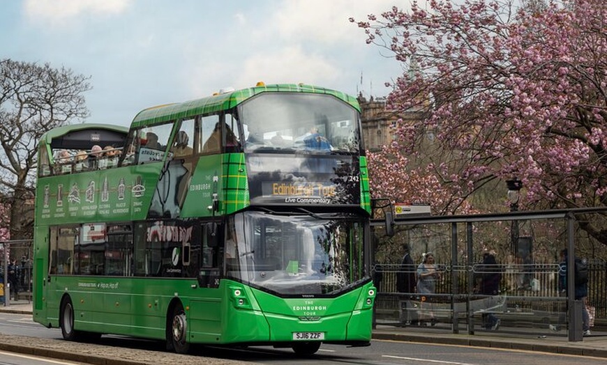 Image 1: Edinburgh Hop-on Hop-off City Tour with Live Guide