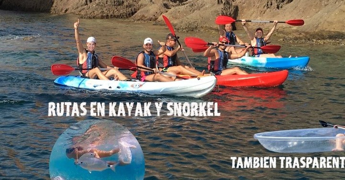 Ruta en kayak y snorkel en Cabo de Gata, Almería