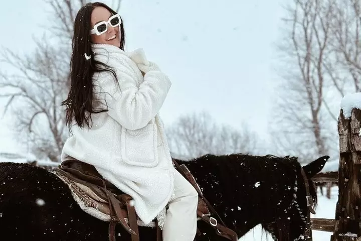 Winter Horseback Riding in Soldier Hollow Stables - Primary Image