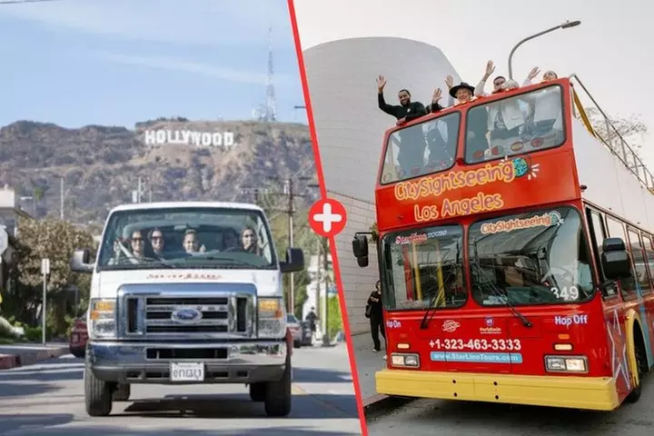 Celebrity Homes Tour & Hop-on Hop-off Bus Tour Package