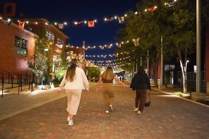 San Antonio Premium Night Driving Tour with Riverwalk Boat Cruise