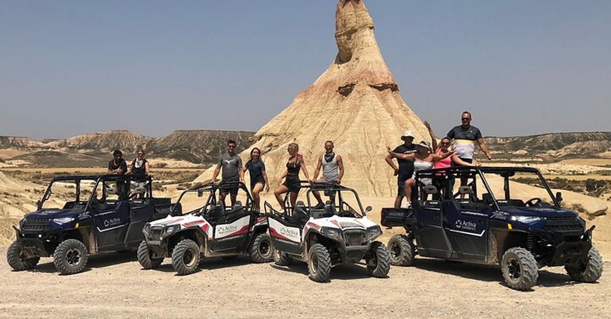 Tour en buggy por las Bardenas Reales con salida indicada desde Madrid
