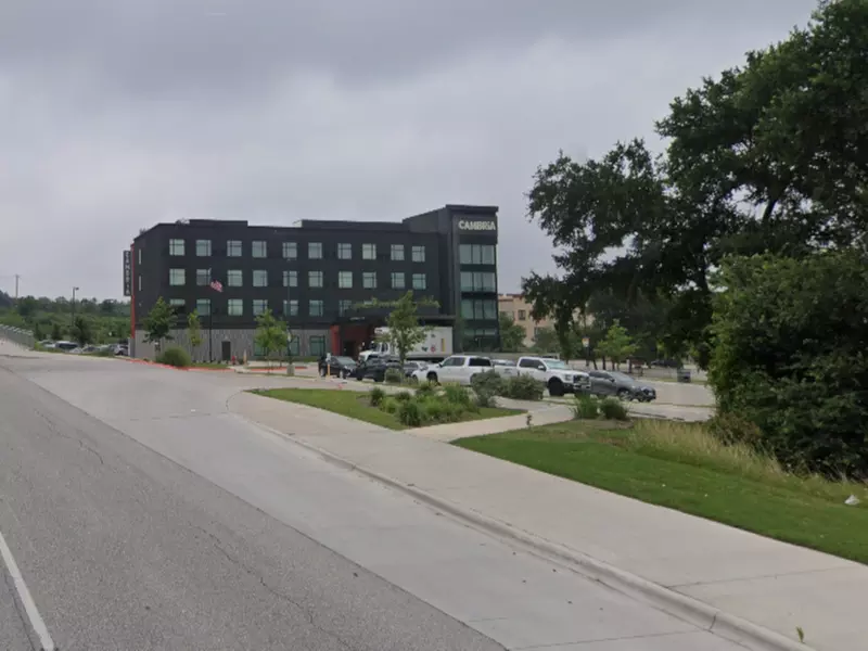 Parking at Cambria Hotel Austin Airport Lot