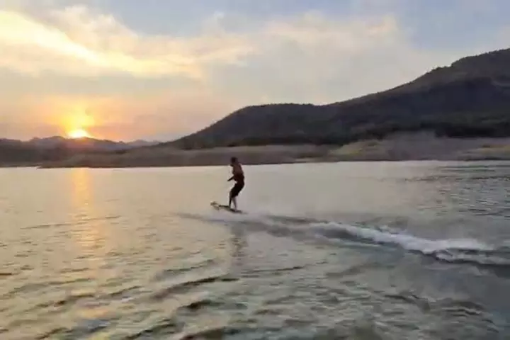 The Original Tesla Cybertruck/Jetsurf Tour in the Sonoran Desert