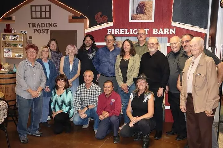 "Cue the Country" show & dinner at Firelight Barn in Henderson