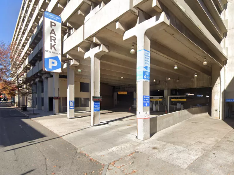 Parking at Crown Street Garage