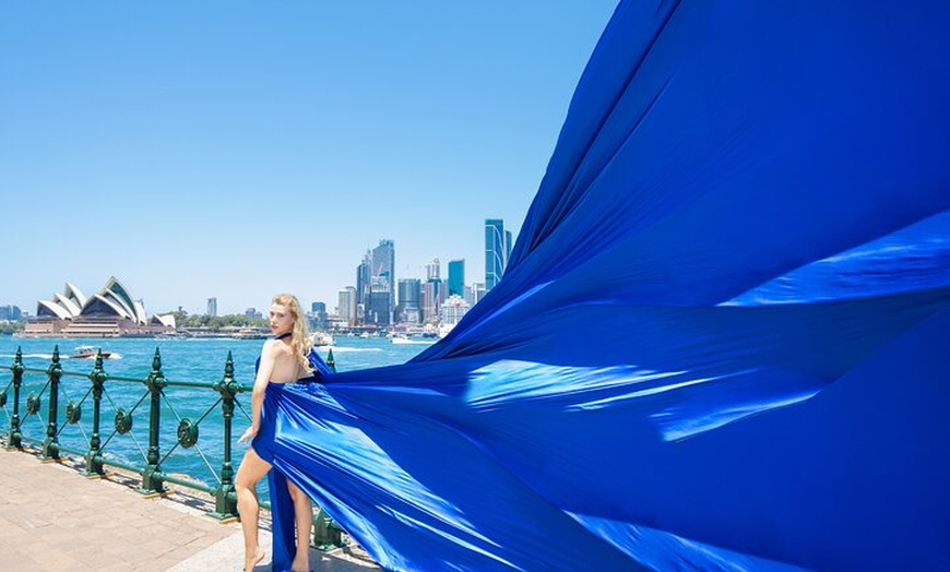 Image 2: Sydney Private Flying Dress Photoshoot