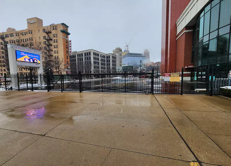 Parking at Detroit Opera House Lot