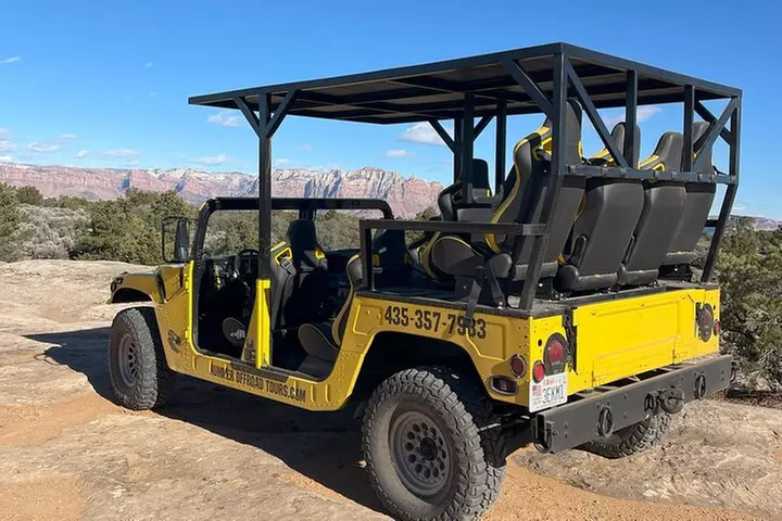 Ride and Explore Zions Trails in Hummer
