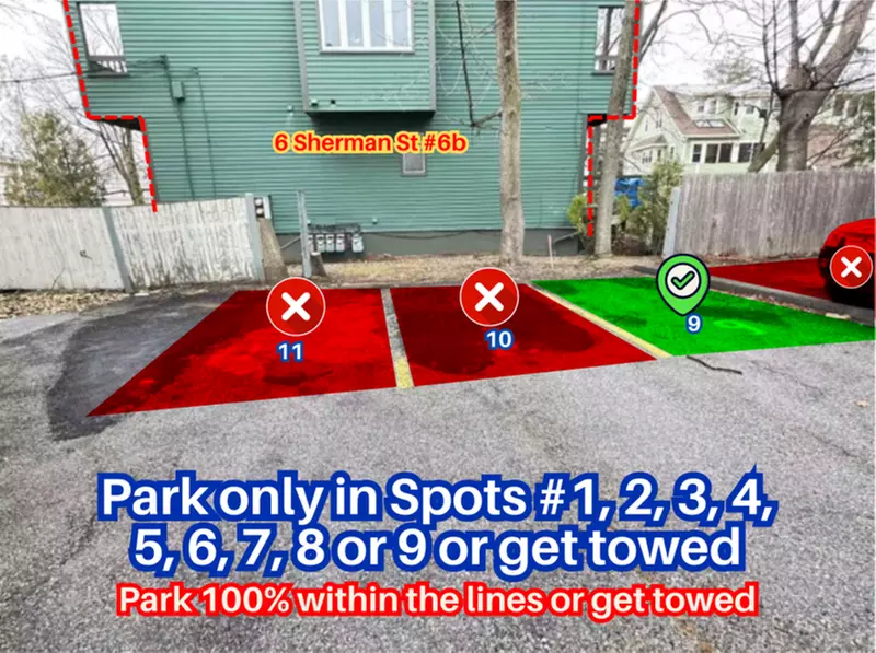 Parking at 81 Huron Ave. Lot