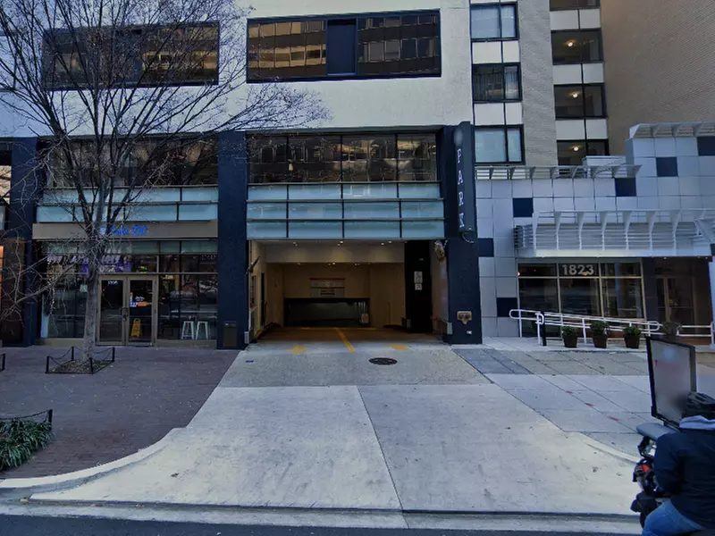 Parking at 1899 L St. NW. Garage
