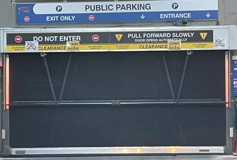 Parking at Park Michigan Garage